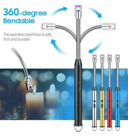 Rechargeable Electric Lighter For Kitchen with long Neck