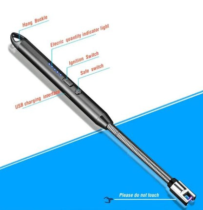 Rechargeable Electric Lighter For Kitchen with long Neck
