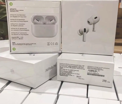 Wireless Earbuds Pro 2 with Bluetooth 5.0 Pro High Bass Super Sound Quality Airpods_Pro_2nd generation (Buzzer Edition)