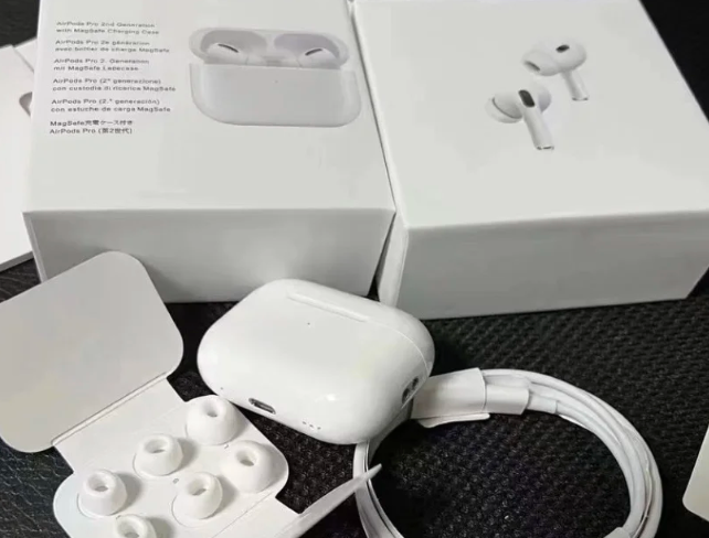 Wireless Earbuds Pro 2 with Bluetooth 5.0 Pro High Bass Super Sound Quality Airpods_Pro_2nd generation (Buzzer Edition)