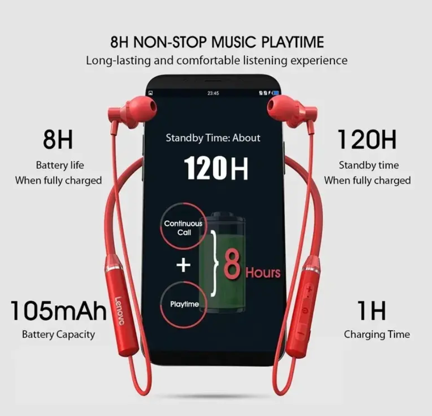 Lenovo HE05 Wireless Neckband
