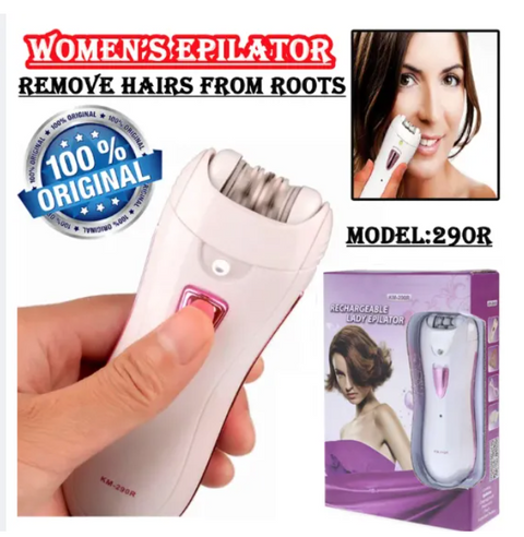 Lady Epilator | Rechargeable Epilator For Women - White Face and Body