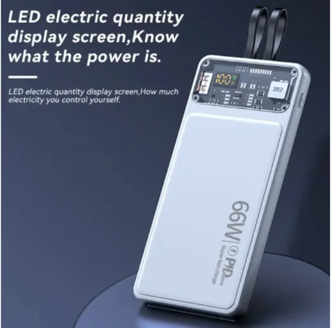 Powerbank 20000mAh Super Fast Charger