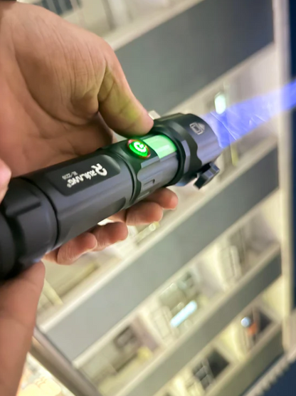 Rechargeable Hammer Safety Torch (1KM Range, 8800mAh)