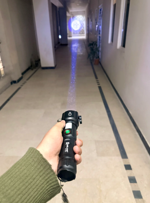 Rechargeable Hammer Safety Torch (1KM Range, 8800mAh)