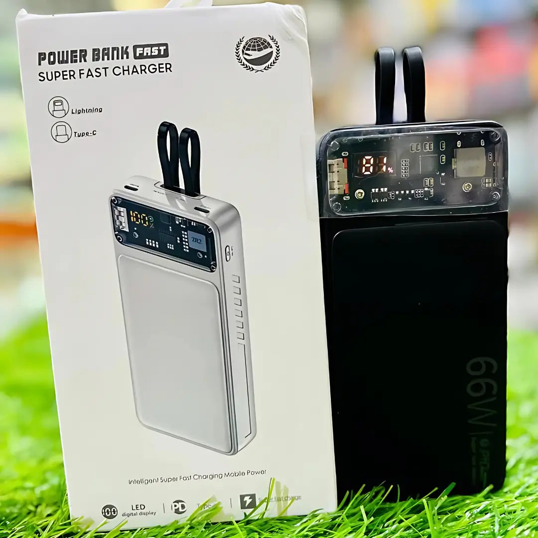 66W Fast Power Bank 20000MAH – Charge Laptop & Phone Anywhere