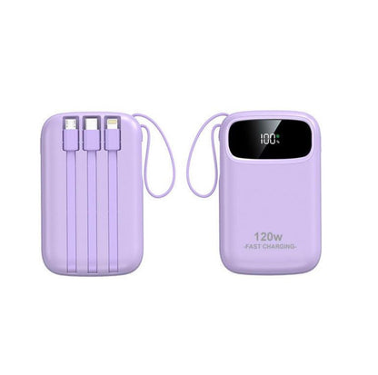 20000 Mah Mini Powerbank 120W Fast Charging