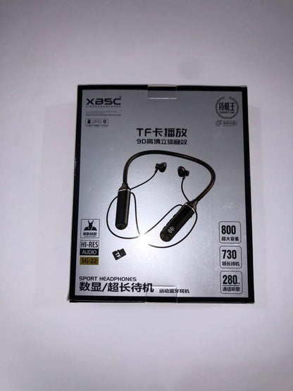 Next-Gen Neckband Earphones with Display | 280h Battery + Magnetic Lock - Pak Desire