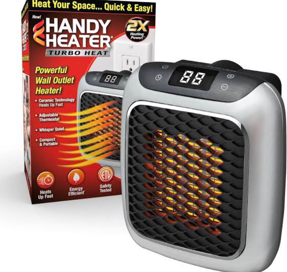 Handy Heater Turbo Heat – Plug-In Wall Heater