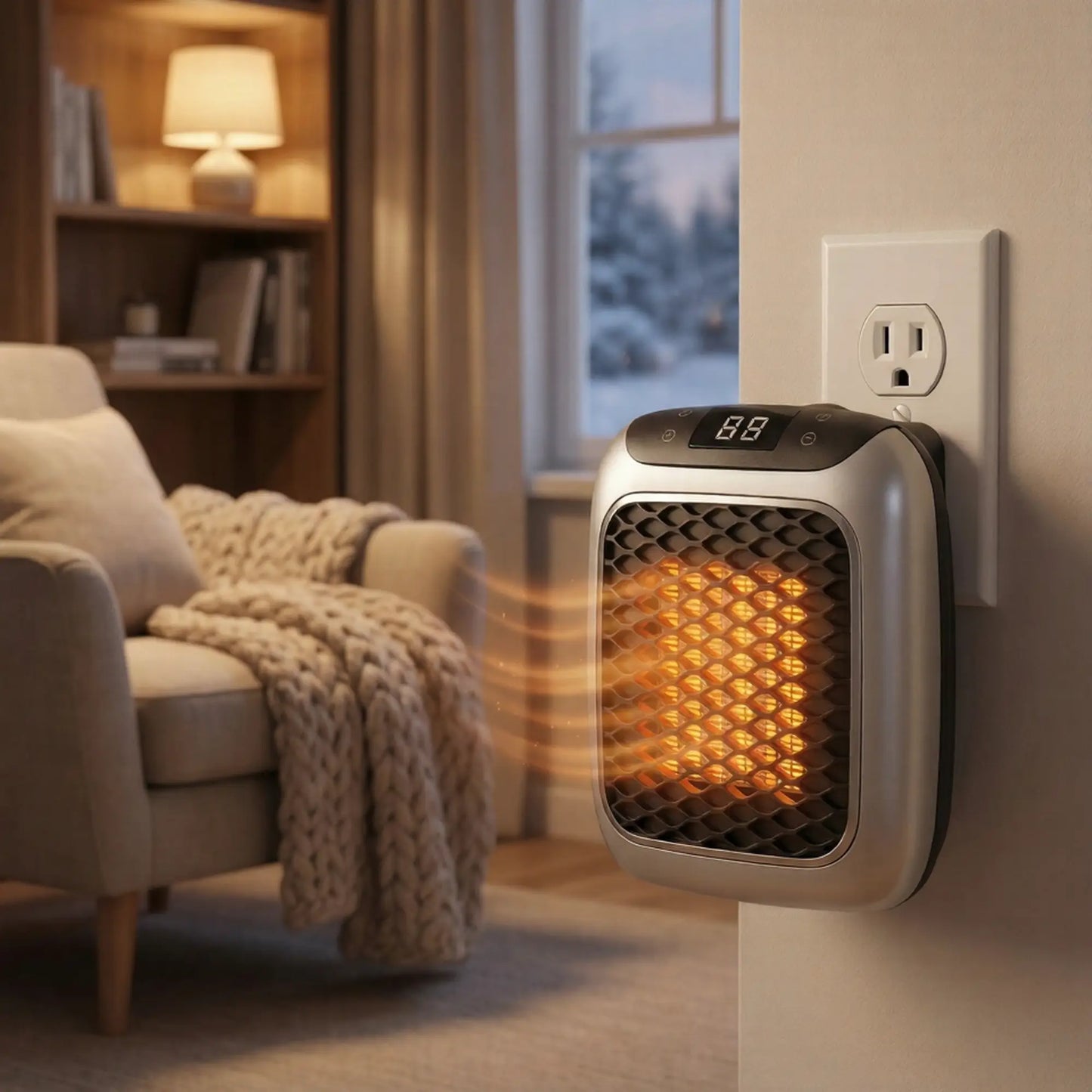 Handy Heater Turbo Heat – Plug-In Wall Heater