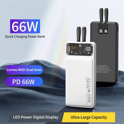 66W Fast Power Bank 20000MAH – Charge Laptop & Phone Anywhere